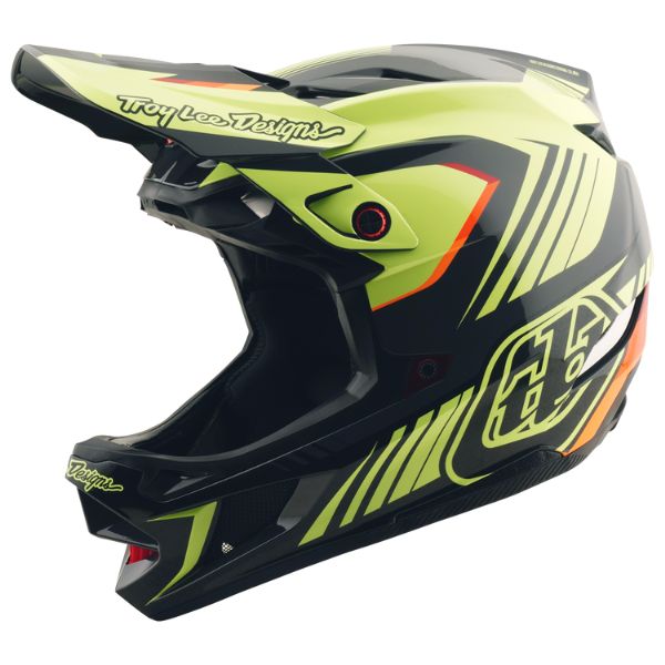 Product image of Troy Lee Designs - D4 Polyacrylite Qualifier Helmet (MTB) SKU:174559001 | Sizes: SM–XL | Designed for Mountain Bike, BMX and E-Bike riders | Available at BTO Sports