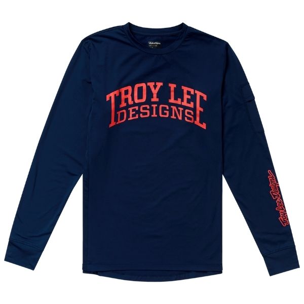 Product image of Troy Lee Designs - Ruckus Gravity Club Long Sleeve Ride Tee (MTB) SKU:371882002 | Sizes: SM–XL | Designed for Mountain Bike, BMX and E-Bike riders | Available at BTO Sports
