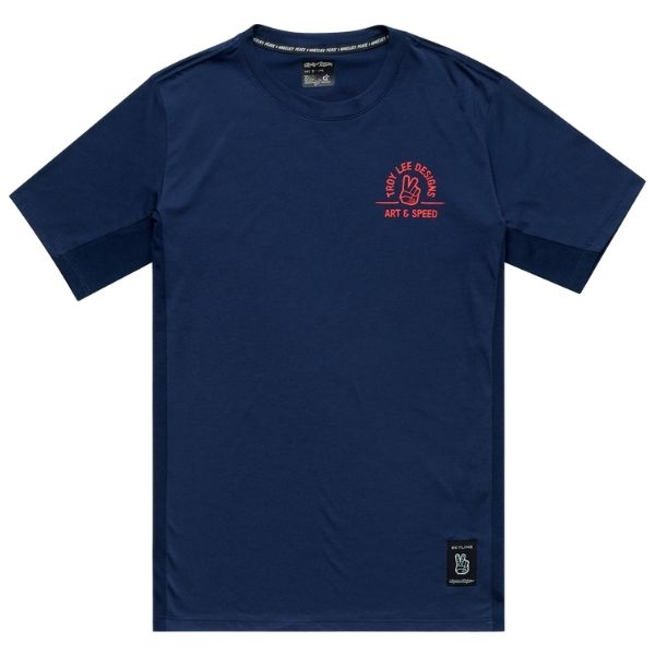 Product image of Troy Lee Designs - Skyline Locals Ride Tee (MTB) SKU:382871002 | Sizes: SM–XL | Designed for Mountain Bike, BMX and E-Bike riders | Available at BTO Sports