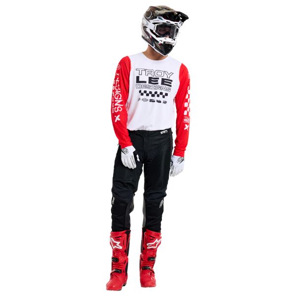 Clean studio shot of Troy Lee Designs - GP Pro Standard Jersey, Pant Combo (Youth); showing fabric texture, panel layout, and graphics; SKU 1756314211
