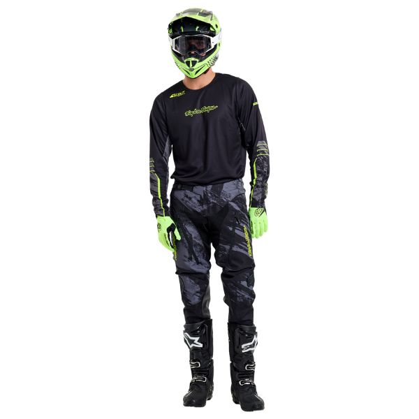 Professional studio photo of Troy Lee Designs - Scout GP Pro Slab Jersey, Pant Combo; showing fabric texture, panel layout, and graphics; SKU 1756314210