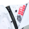 Troy Lee Designs SE Ultra Membrane Pants side view Colors: Wht/Infra Red SKU:2547700 | Available at BTO Sports.