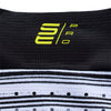 A close-up shot of the collar and neck area of the Troy Lee Designs SE PRO JERSEY with a 