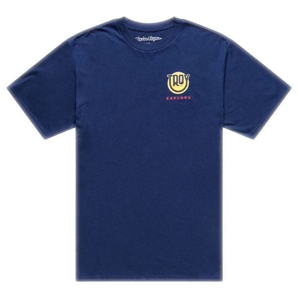 Troy Lee Designs - Happy Dayz Tee riding gear in Navy product view sku 701693002