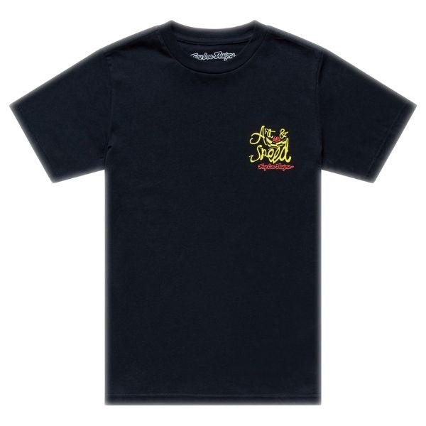 Troy Lee Designs - Heritage Tee (Youth) riding gear in Black product view sku 724432002