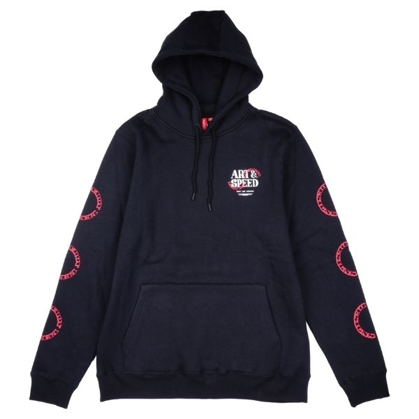 Troy Lee Designs - Pink Slips Pullover Hoodie riding gear in Black product view sku 731697002
