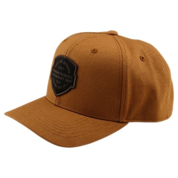 Troy Lee Designs - Imprint Curved Snapback Hat riding gear in Sienna product view sku 766981000