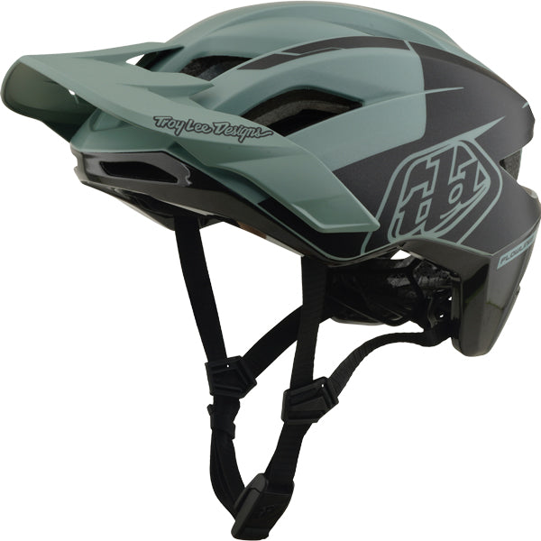 Troy Lee Designs - Flowline SE Hydro MIPS Helmet (MTB) mountain bike helmet in Sage/Charcoal product view sku 110024001
