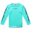 Troy Lee Designs - Sprint Pro Mono Long Sleeve Jersey (MTB) (Youth) mountain bike jersey product shown from another angle sku 315931001