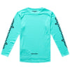 Troy Lee Designs - Sprint Pro Mono Long Sleeve Jersey (MTB) (Youth) mountain bike jersey product shown from another angle sku 315931001
