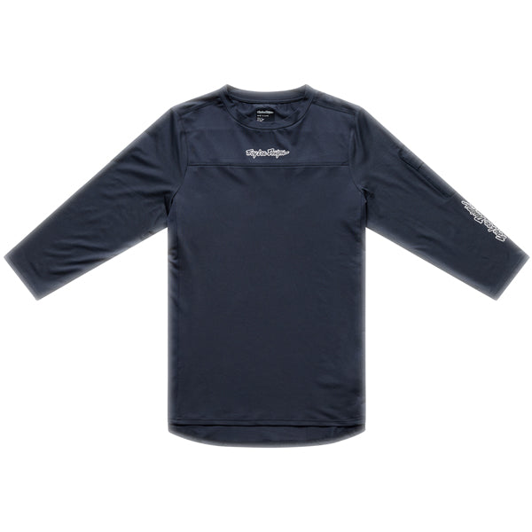 Troy Lee Designs - Ruckus 3/4 Mono Ride Tee (MTB) mountain bike gear in Carbon product view sku 318027002