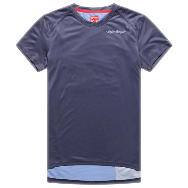 Troy Lee Designs - Lilium Pro Mono Jersey (MTB) (Womens) mountain bike jersey in Carbon product view sku 333027001