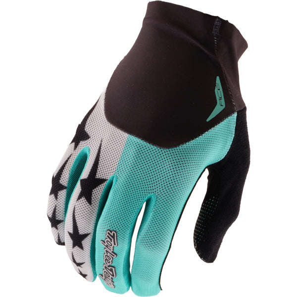 Troy Lee Designs - Ace Yo Moto Gloves (MTB) mountain bike gloves in Real Teal product view sku 421052012