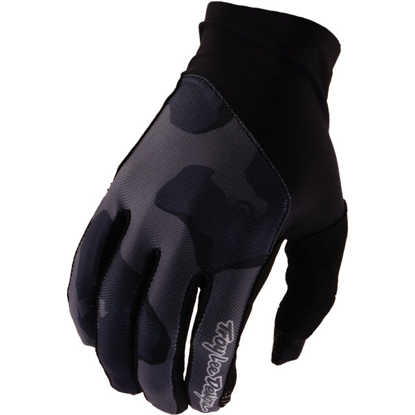 Troy Lee Designs - Flowline Flow Camo Gloves (MTB) mountain bike gloves in Carbon product view sku 442023002