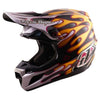 Troy Lee Designs - SE5 Carbon Overspray MIPS Helmet motocross helmet in Black/Gold product view sku 171030001