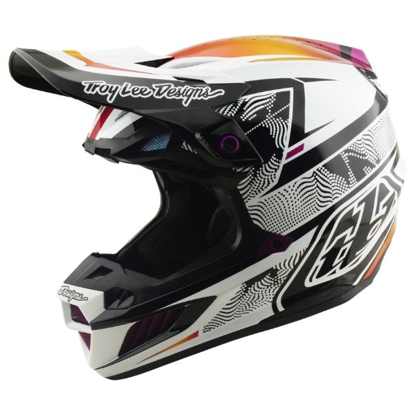 Troy Lee Designs - SE5 Composite Lined Up MIPS Helmet motocross helmet in Black product view sku 182025001