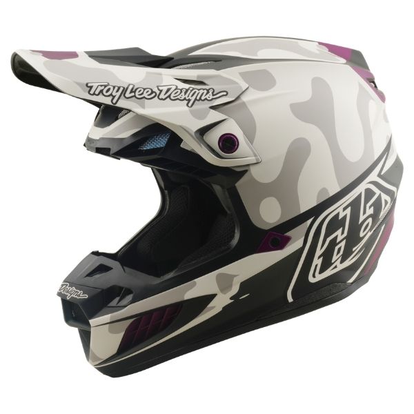 Troy Lee Designs - SE5 Composite Myth MIPS Helmet motocross helmet in Pumice product view sku 182053001