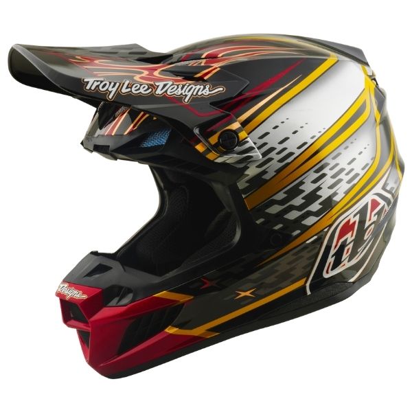 Troy Lee Designs - SE5 Composite Wings MIPS Helmet motocross helmet in Black/Black product view sku 182944011