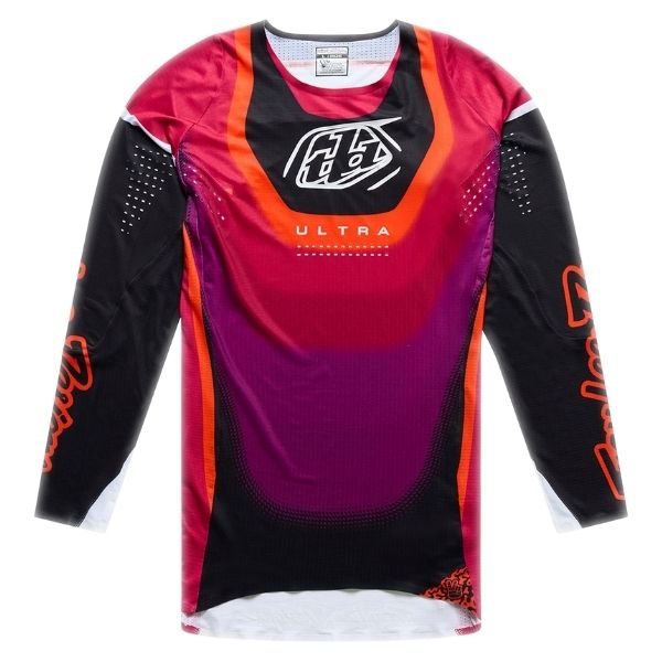 Troy Lee Designs - SE Ultra Vision Jersey motocross jersey in Black/Fuchsia product view sku 354060002
