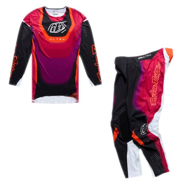 Troy Lee Designs - SE Ultra Vision Jersey, Pant Combo motocross jersey in Black/Fuchsia product view