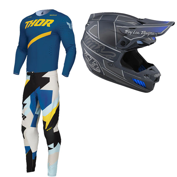 BTO Sports - SE5 Team II Bundle (Jersey, Pant, Helmet Combo)