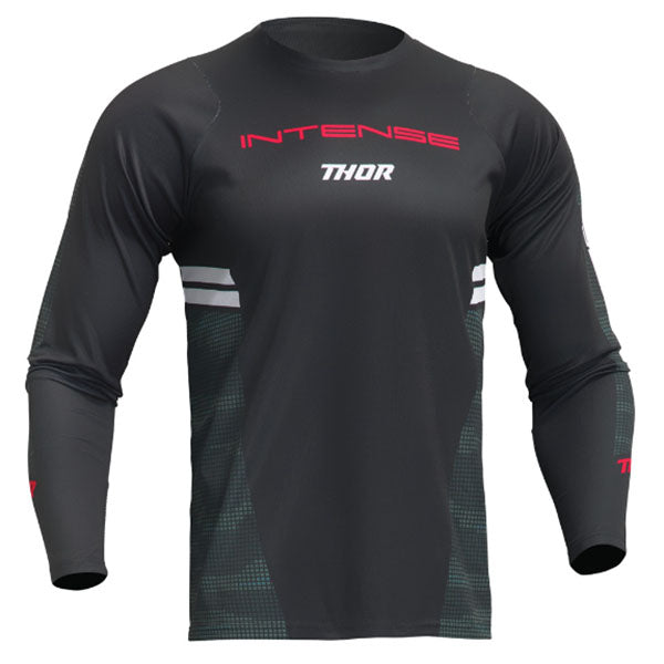 Product image of Thor - Intense Assist Berm Jersey (MTB) SKU:50200222 | Sizes: SM–XL | Designed for Mountain Bike, BMX and E-Bike riders | Available at BTO Sports