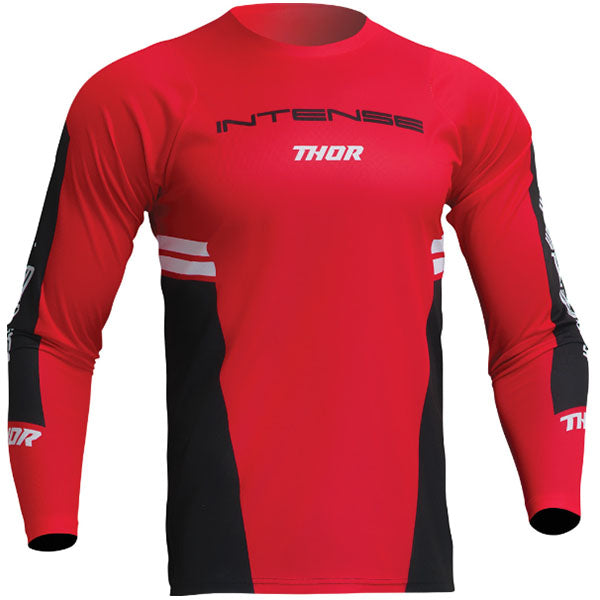 Product image of Thor - Intense Assist Berm Jersey (MTB) SKU:50200223 | Sizes: SM–XL | Designed for Mountain Bike, BMX and E-Bike riders | Available at BTO Sports