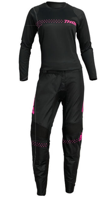 Thor Sector Minimal Jersey, Pant Combo (Women's) SKU thor-mx22-sector-minimal-jersey-pant-combo-women