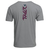 Crisp studio image on a white background of Thor Vert Tee; showing tee fit, printed graphics, and crew neckline; SKU 3030250; Colors: Navy, Heather Gray