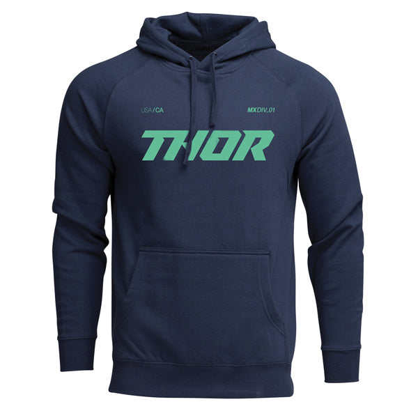 Thor Brave Pullover product image in Nvy sizes SM, MD, LG, XL, 2X, 3X, 4X, 5X SKU 3050723. Sweatshirts & Hoodies | Available at BTO Sports