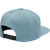 The Thor Corp Hat Sku 25014295 from the back showing mesh shell with plastic snap for size adjustment on a white background