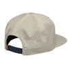 The Thor Corp Hat Sku 25014465 from the back showing mesh shell with plastic snap for size adjustment on a white background