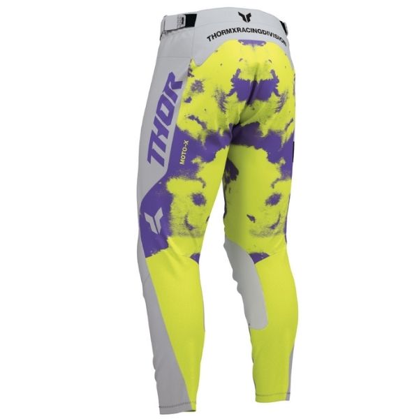 Thor Launchmode Bleach Pants side view Colors: Black/Camo SKU:2901123 | Available at BTO Sports.