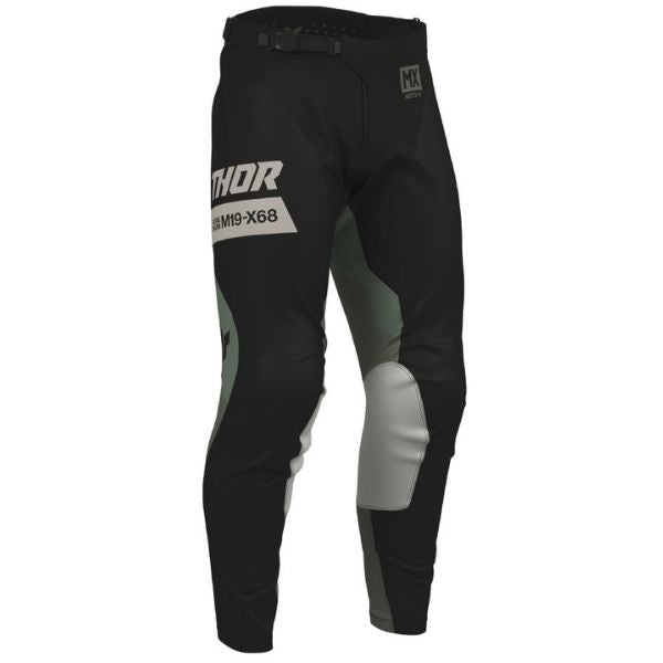 Thor Launchmode Bleach Pants front angle view Colors: Wht/Aqua SKU:2901123 | Available at BTO Sports.