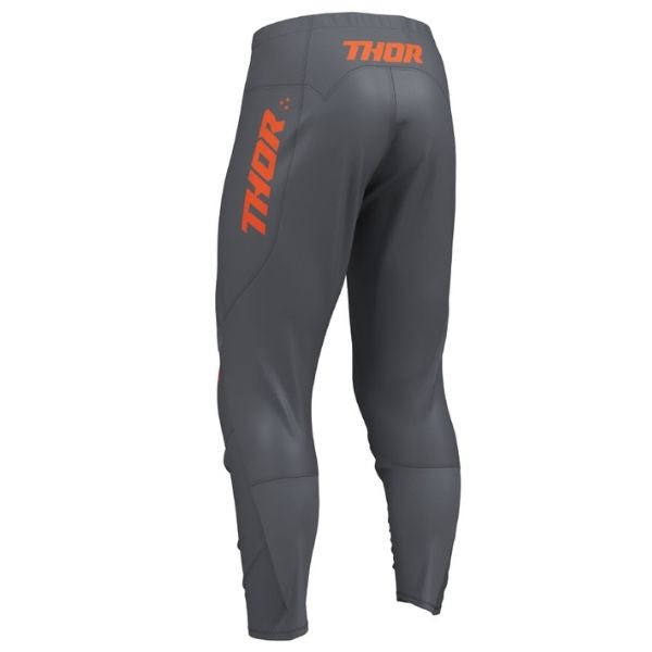 Thor Ridemode Menace Pants (Youth) side view Colors: Grey SKU:290327 | Available at BTO Sports.