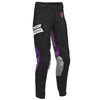 Thor Launchmode Bleach Pants (Womens) front angle view Colors: Black/Orchid SKU:290204 | Available at BTO Sports.