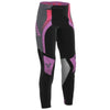 Thor Sportmode Velocity Pants (Womens) front angle view Colors: Black/Orchid SKU:290203 | Available at BTO Sports.