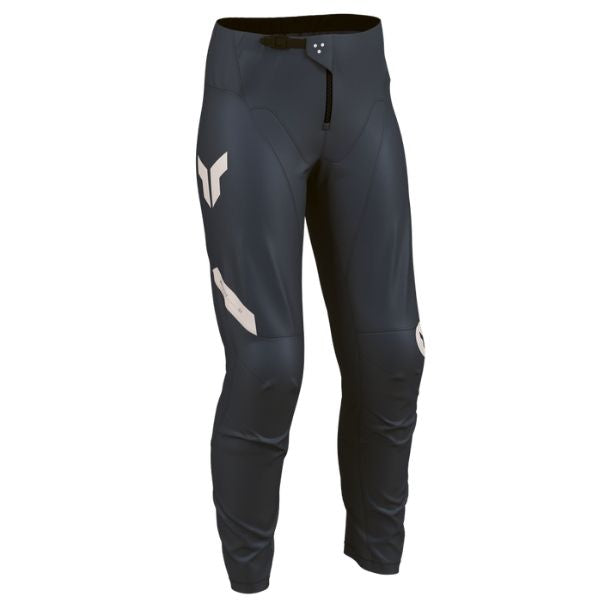 Thor Ridemode Menace Pants (Womens) front angle view Colors: Purple/Grey SKU:290204 | Available at BTO Sports.