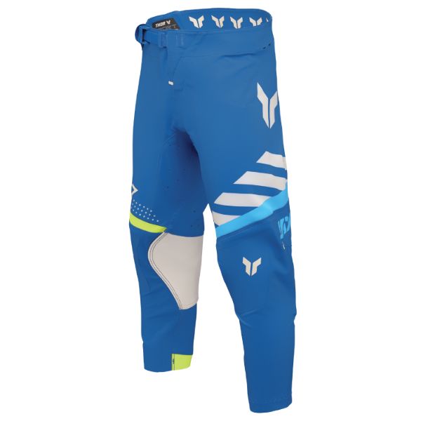 Thor Sportmode Synth Pants (Youth) side view Colors: Blue SKU:290326 | Available at BTO Sports.