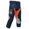 Thor Launchmode Futura Pants (Youth) front angle view Colors: Nvy/Orange SKU:290326 | Available at BTO Sports.