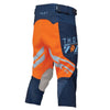 Thor Launchmode Futura Pants (Youth) side view Colors: Nvy/Orange SKU:290326 | Available at BTO Sports.