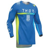 Front of Thor Sportmode Synth Jersey Youth in Blue with Thor Graphic on center Sku 29122575 on a white background | SKU: 29122576 | Available at BTO Sports