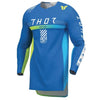 Front of Thor Sportmode Synth Jersey in Blue with Thor Graphic on center Sku 29108376 on a white background | SKU: 29108376 | Available at BTO Sports
