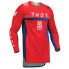 Front of Thor Sportmode Synth Jersey in Red with Thor Graphic on center Sku 2910838 on a white background | SKU: 29108379 | Available at BTO Sports