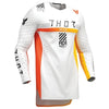 Front of Thor Sportmode Synth Jersey in White with Thor Graphic on center Sku 29108388 on a white background | SKU: 29108384 | Available at BTO Sports