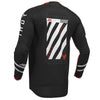 Back of Thor Launchmode Futura Jersey in Black and Red with logo on center of the back Sku 2910841 on a white background | SKU: 29108413 | Available at BTO Sports
