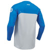 Back of Thor Ridemode Menace Jersey in Blue and White with logo on center of the back just below the collar Sku 29108699 on a white background | SKU: 29122677 | Available at BTO Sports