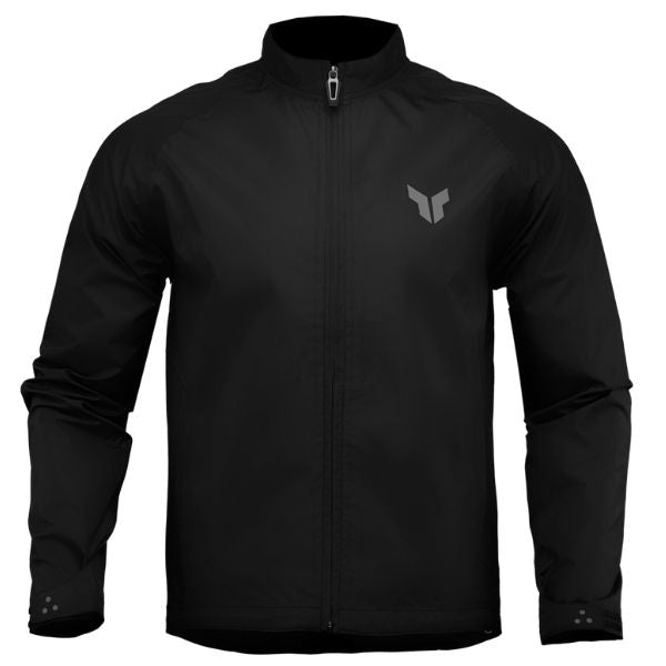 Thor Pack Jacket front angle view in Blk sizes XS, SM, MD, LG, XL, 2X, 3X SKU 2920088. Riding Jacket | Available at BTO Sports