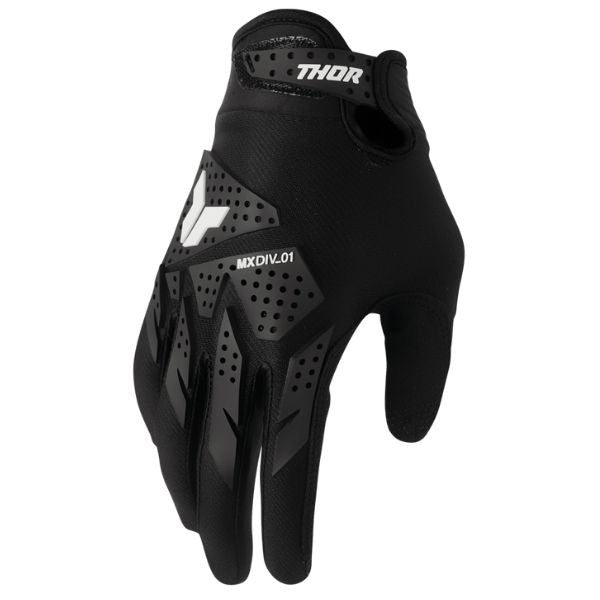 Thor Launchmode XP Gloves (Womens) rear view Colors: Aqua Sizes: SM to XL SKU:333102 | Available at BTO Sports.