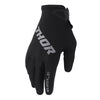 Thor Ridemode Static Gloves (Youth) rear view Colors: Black Sizes: Y-2XS to Y-XS SKU:333219 | Available at BTO Sports.